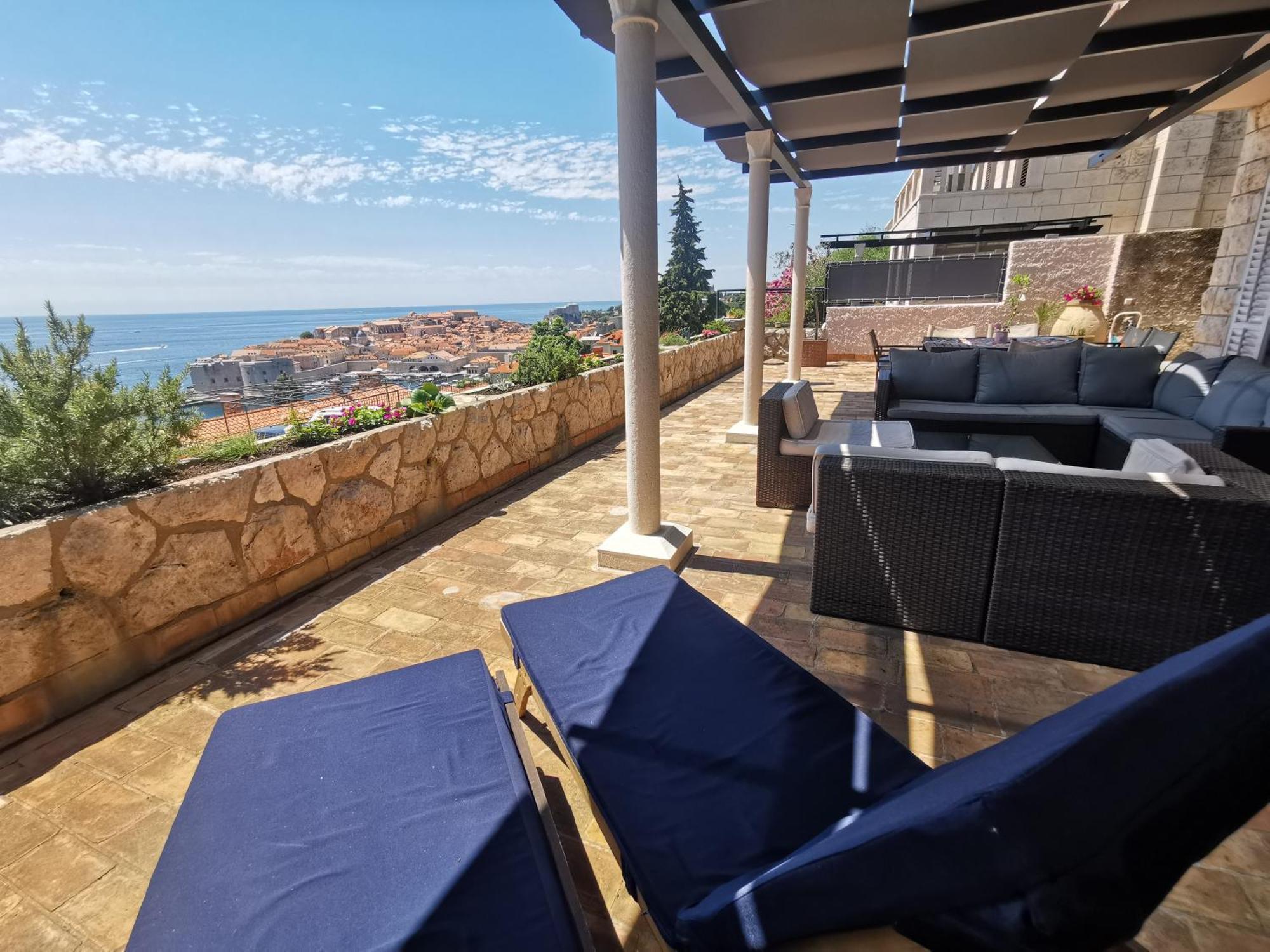 Dubrovniks Views From A Spacious Terrace Apartment Dubrovnik